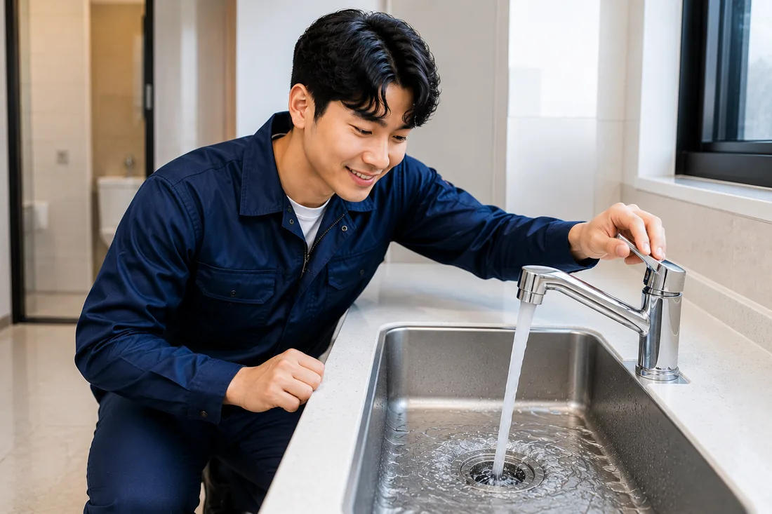 경기 북부 싱크대막힘 찌꺼기 흡입